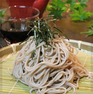 Sanoka Sake, Appetizers, and Soba