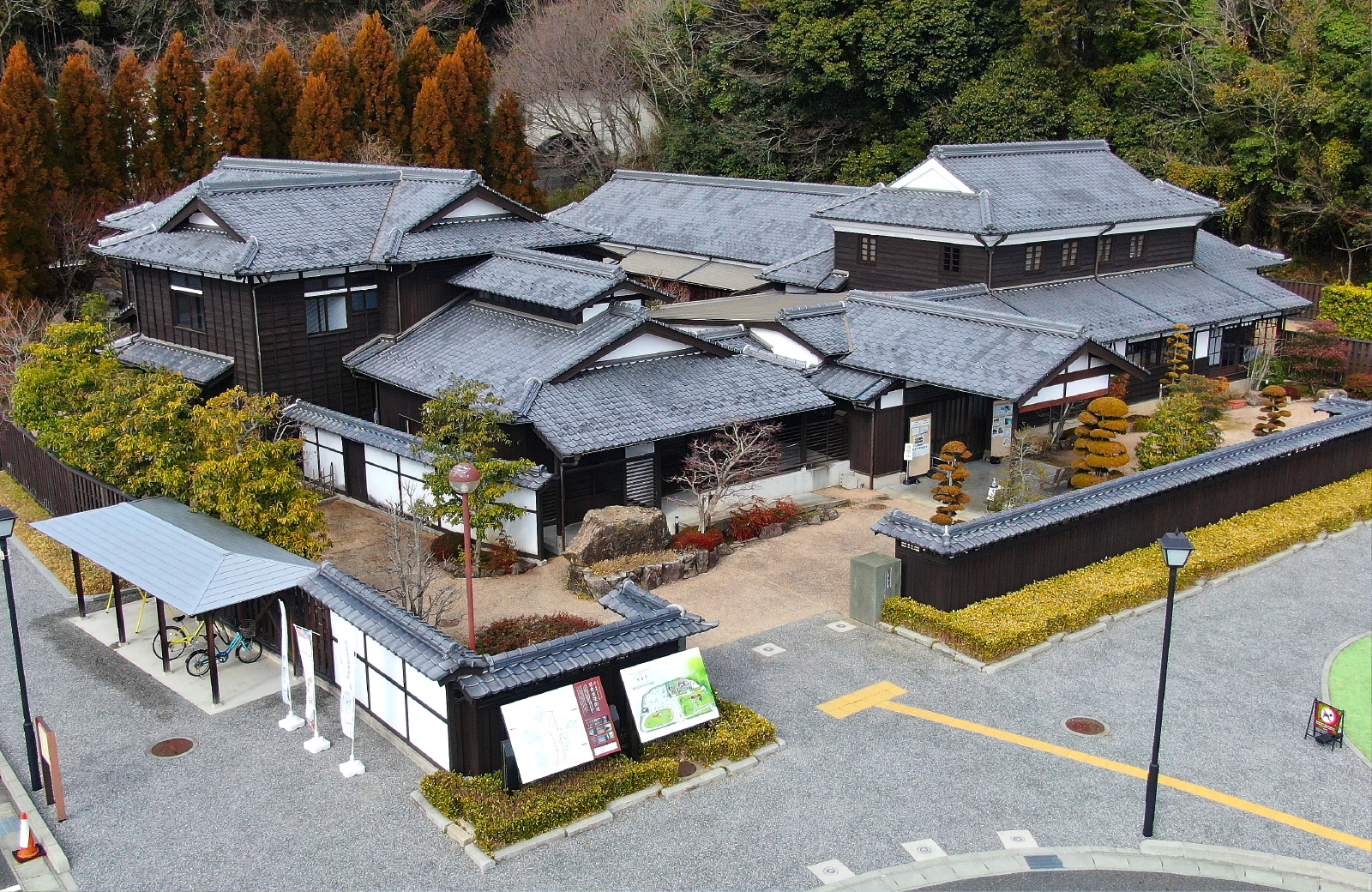 山口市菜香亭・野田神社