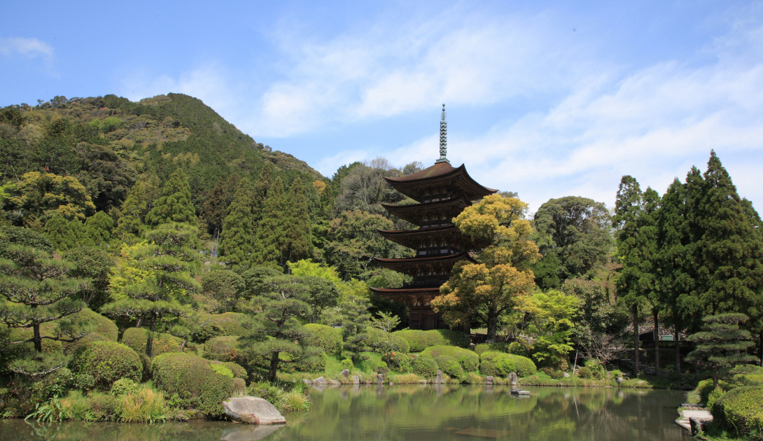 【パワースポット】国宝瑠璃光寺五重塔