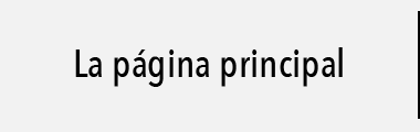 La página principal