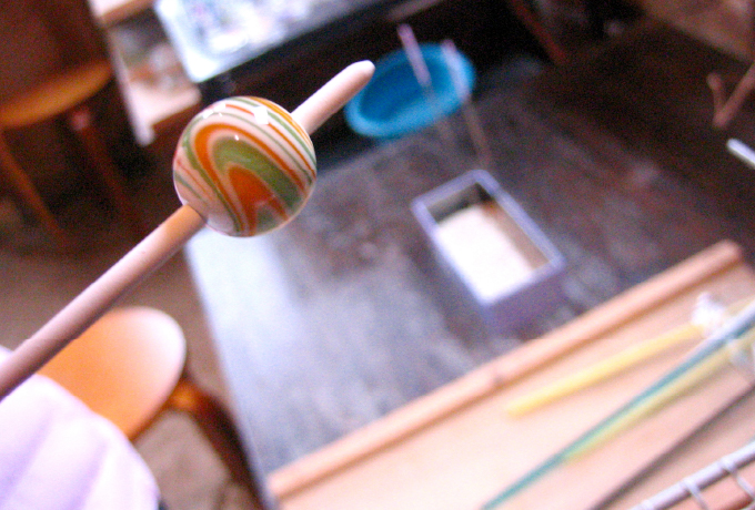 Tonbo-dama glass bead-making experience