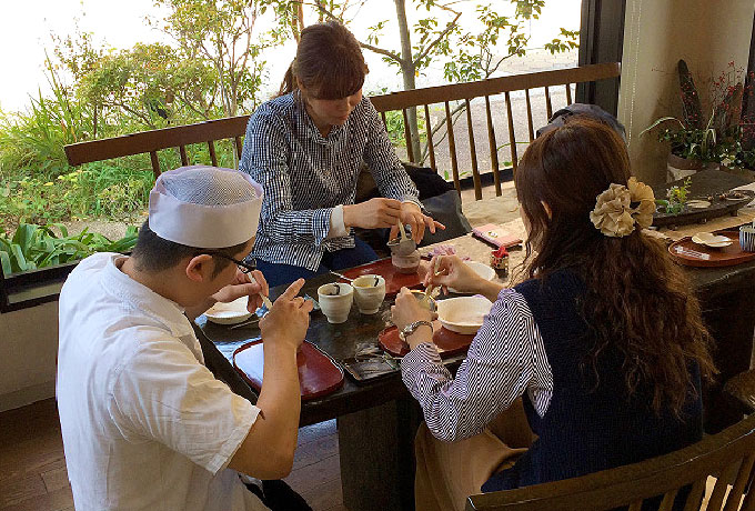 Yamaguchi's uiro-making experience