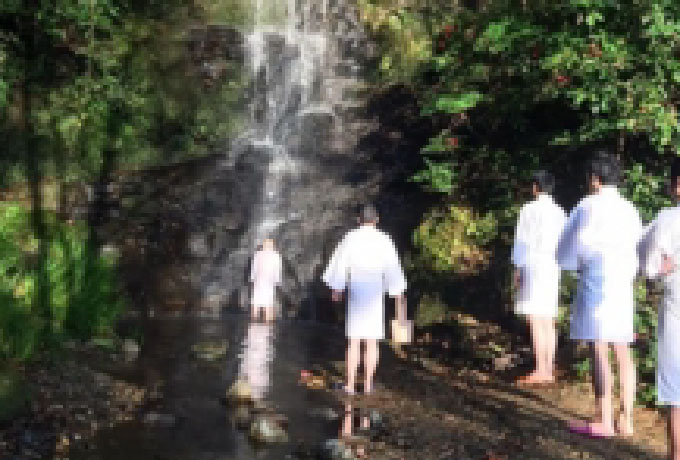 Spiritual practices in a secret corner of Ryuzoji Temple