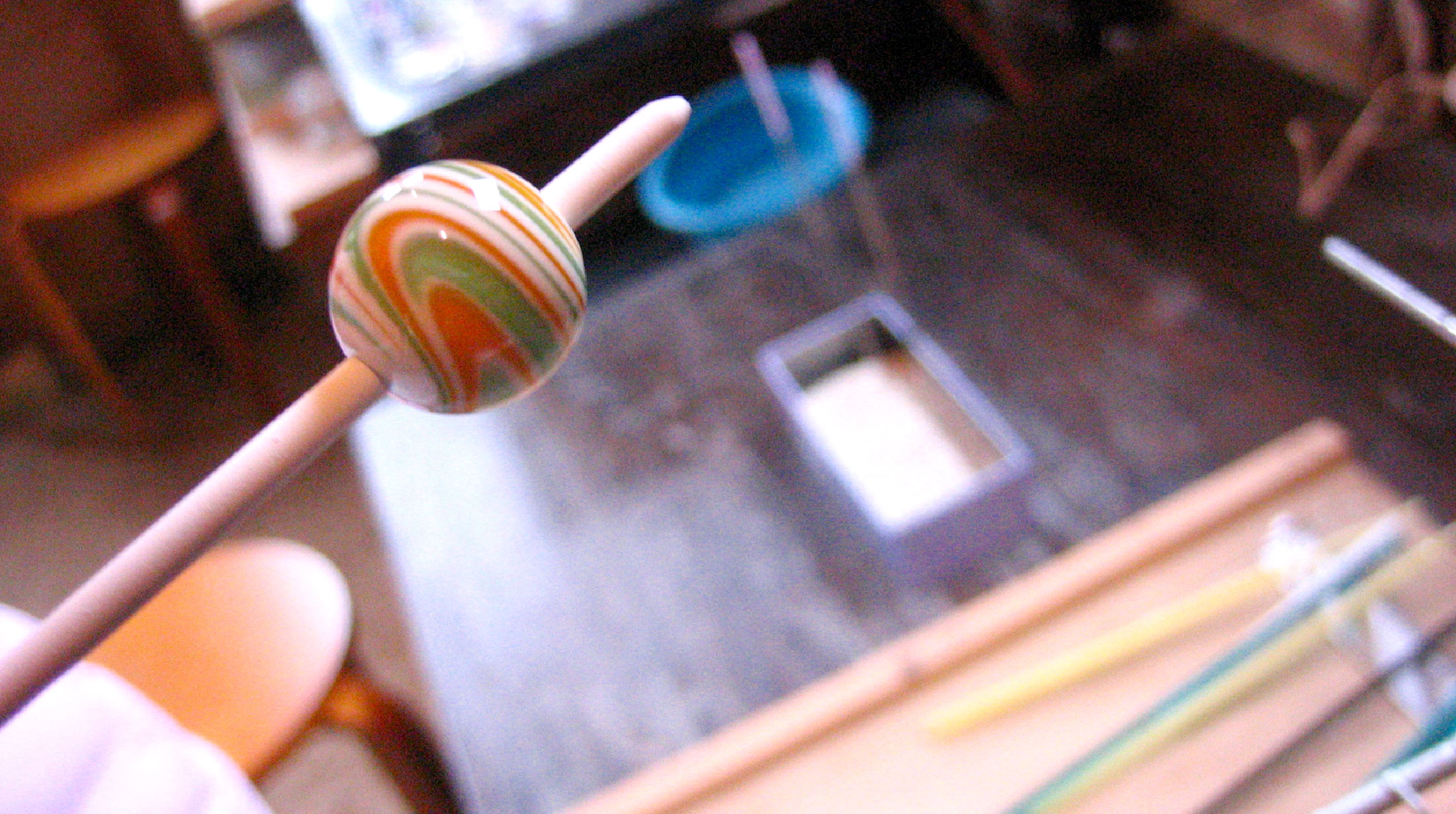 Tonbo-dama glass bead-making experience