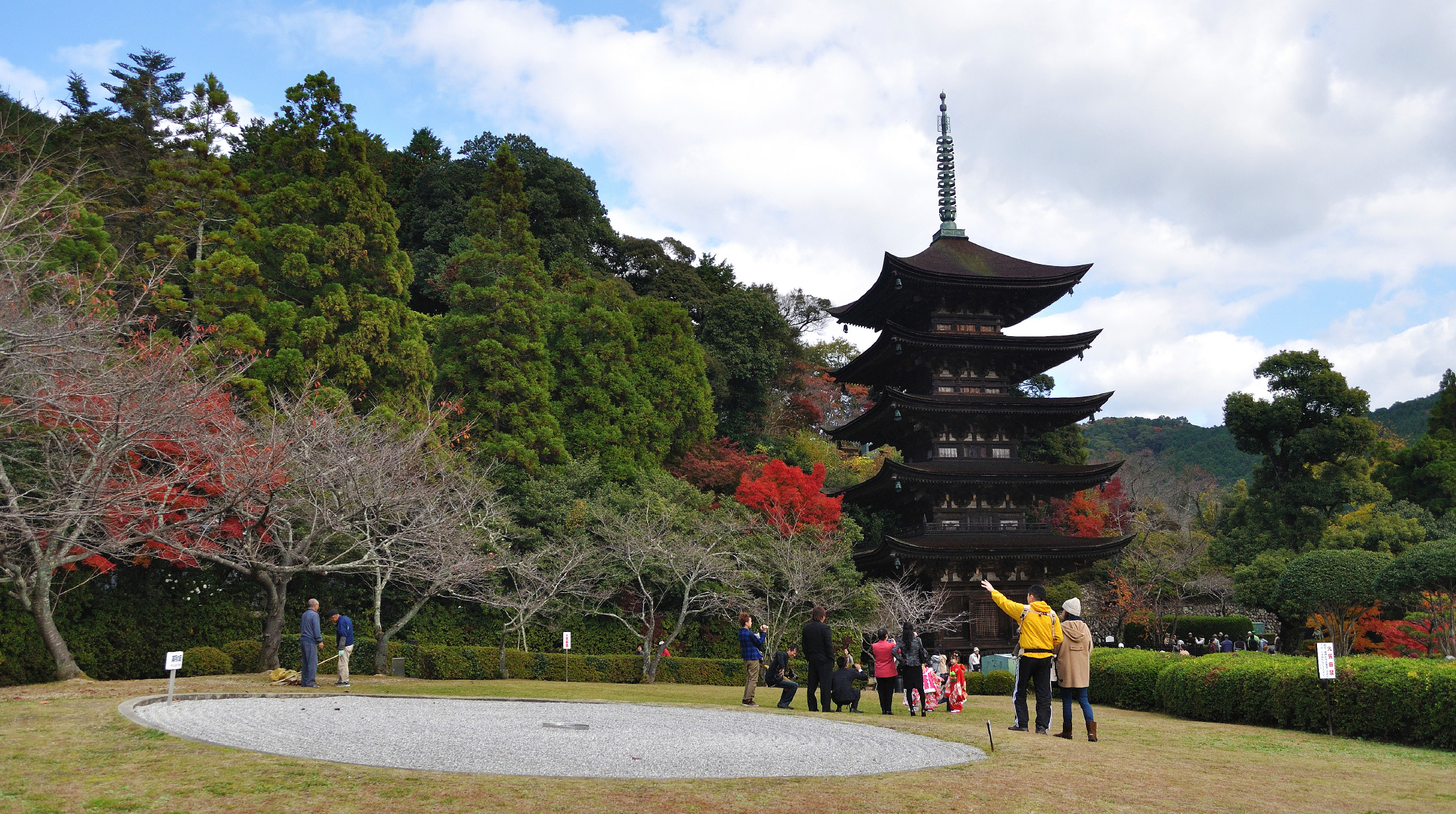 RURIKŌJI TEMPLE and FIVE-STORIED PAGODA (National treasure)
