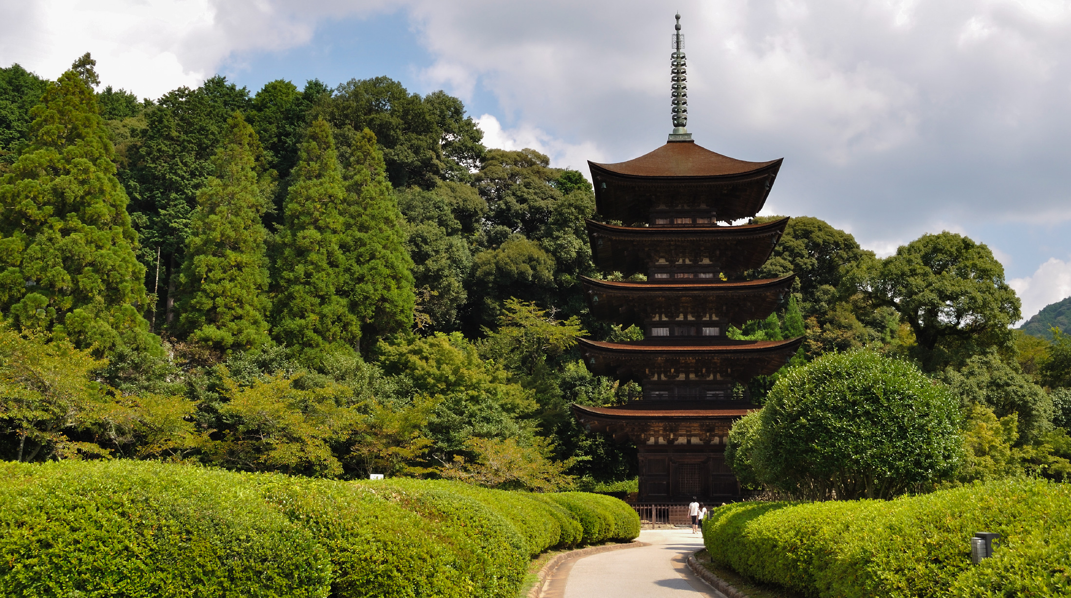 RURIKŌJI TEMPLE and FIVE-STORIED PAGODA (National treasure)