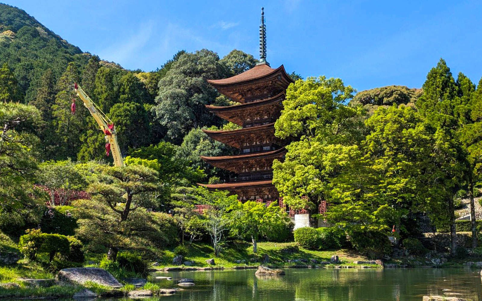 Rurikoji Temple Five Story Pagoda – National Treasure